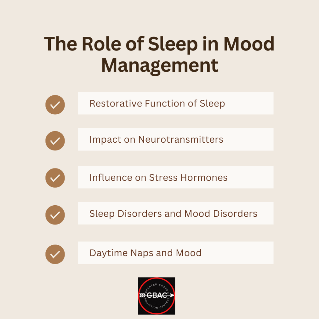 The Role of Sleep in Mood Management