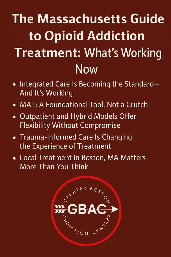 Massachusetts Guide to Opioid Addiction Treatment