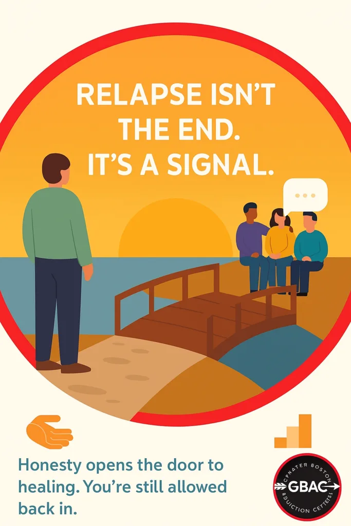How to Tell Someone You Relapsed