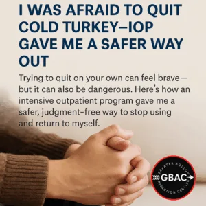 How IOP Helped Me Quit Safely After Ghosting Treatment